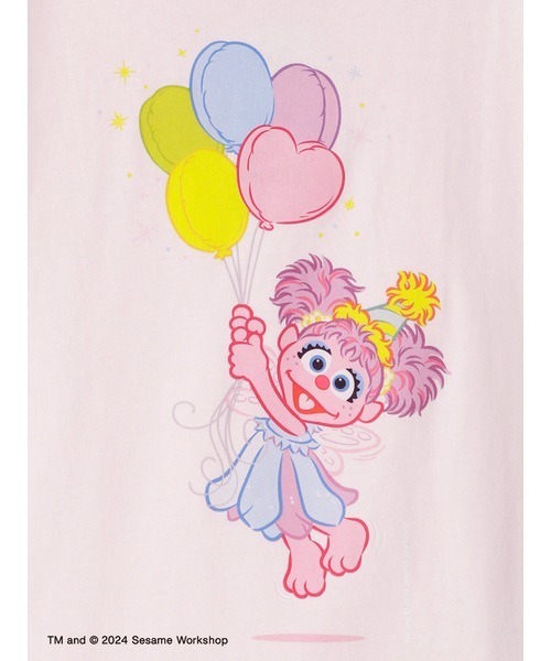 SESAME STREET(セサミストリート)の「【KIDS】 キャラクターTシャツ(Tシャツ/カットソー・キッズ・ピンク/ブルー/ベージュ/イエロー・MEDIUM/X-SMALL)」の14枚目の写真
