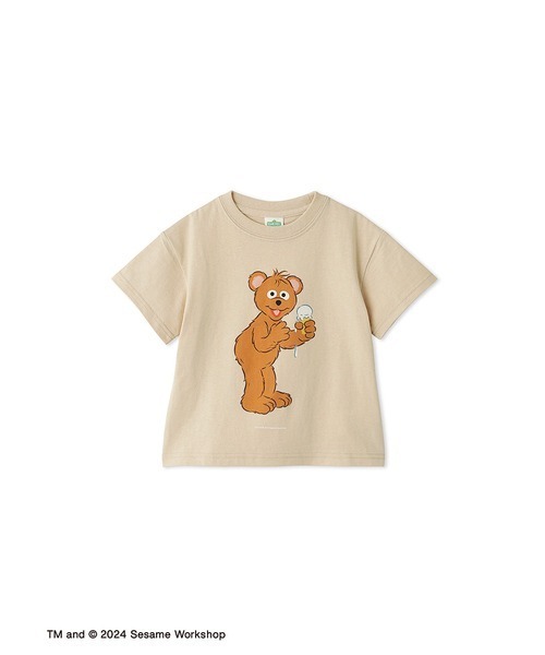 SESAME STREET(セサミストリート)の「【KIDS】 キャラクターTシャツ(Tシャツ/カットソー・キッズ・ピンク/ブルー/ベージュ/イエロー・MEDIUM/X-SMALL)」の17枚目の写真