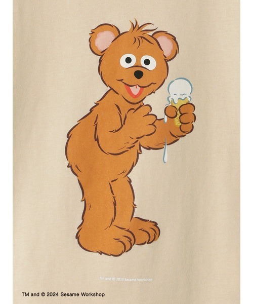 SESAME STREET(セサミストリート)の「【KIDS】 キャラクターTシャツ(Tシャツ/カットソー・キッズ・ピンク/ブルー/ベージュ/イエロー・MEDIUM/X-SMALL)」の18枚目の写真