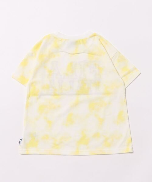 FILA(フィラ)の「FILA/フィラ BIG半袖Tシャツ(Tシャツ/カットソー・キッズ・ピンク/レモンイエロー・130/120/110)」の3枚目の写真