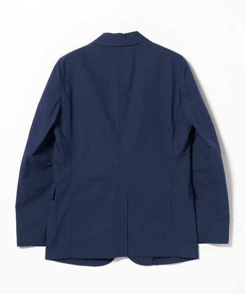 BEAMS PLUS(ビームスプラス)の「BEAMS PLUS / シアサッカー 3ボタン ジャケット(テーラードジャケット・メンズ・ブルー/ネイビー・X-LARGE/LARGE/MEDIUM/SMALL)」の17枚目の写真