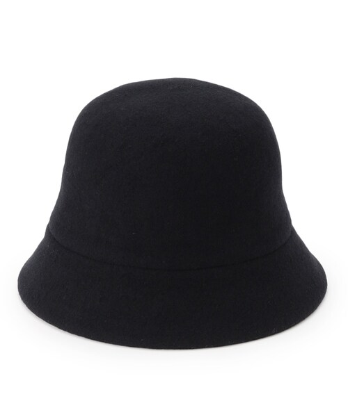 grove(グローブ)の「◆ウール混バスクダウンハット【サイズ調整可】(ハット・レディース・ライトベージュ/ブラック/グレー/オフホワイト・00)」の3枚目の写真