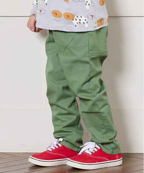 Life Support Products（ライフサポートプロダクツ）の「ツイルタックロングパンツ（80～150cm）（その他パンツ・キッズ・ベージュ/カーキ/グリーン/チャコール/ブルー/ピンク・130/95/140/150/90/100/110/120/80）」の5枚目の写真