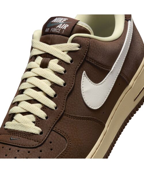 NIKE（ナイキ）の「ナイキ エア フォース 1 '07 メンズシューズ / Nike Air Force 1 '07 Men's Shoes＜24-30cm 展開＞（スニーカー・メンズ・ブラウン系その他2・27/30/28/24/25.5/29/25/24.5/28.5/26/29.5/27.5/26.5）」の7枚目の写真