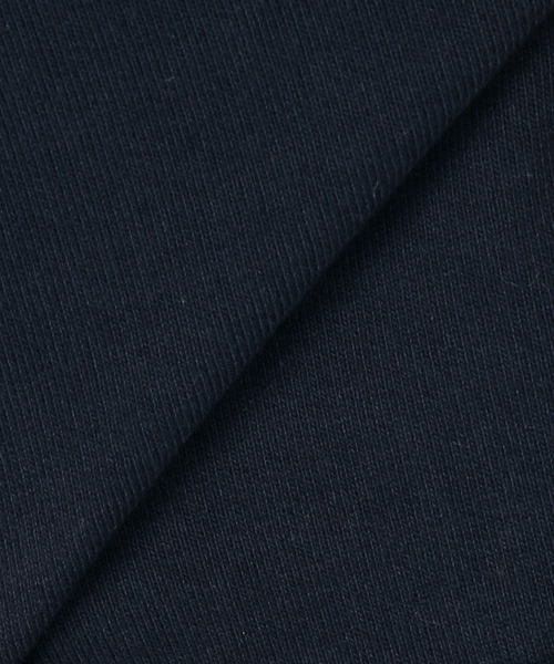 UNFOLLOW（アンフォロー）の「【FOLL / フォル】two side hardyarn sweat zip parka（パーカー・メンズ・ネイビー・2）」の4枚目の写真