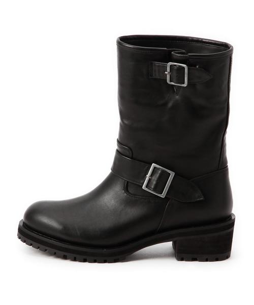 Boisson Chocolat（ボワソンショコラ）の「ボワソンショコラ/BBC ｴﾝｼﾞﾆｱｼｮｰﾄﾌﾞｰﾂ40（ブーツ・レディース・ブラウン/ブラック・24cm/22cm/23cm/22.5cm/24.5cm/23.5cm）」の3枚目の写真