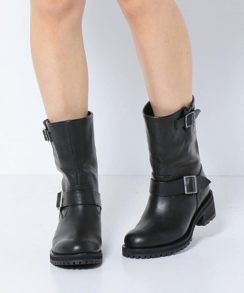 Boisson Chocolat（ボワソンショコラ）の「ボワソンショコラ/BBC ｴﾝｼﾞﾆｱｼｮｰﾄﾌﾞｰﾂ40（ブーツ・レディース・ブラウン/ブラック・24cm/22cm/23cm/22.5cm/24.5cm/23.5cm）」の10枚目の写真