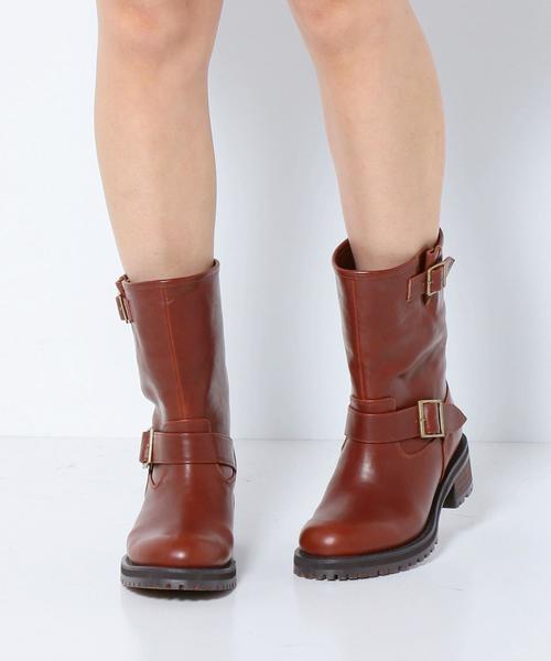 Boisson Chocolat（ボワソンショコラ）の「ボワソンショコラ/BBC ｴﾝｼﾞﾆｱｼｮｰﾄﾌﾞｰﾂ40（ブーツ・レディース・ブラウン/ブラック・24cm/22cm/23cm/22.5cm/24.5cm/23.5cm）」の12枚目の写真