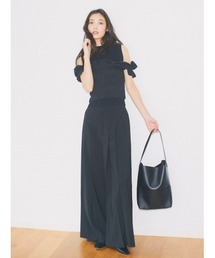 FRAY I.D | ハイウエストスリータックプリーツパンツ(その他パンツ)