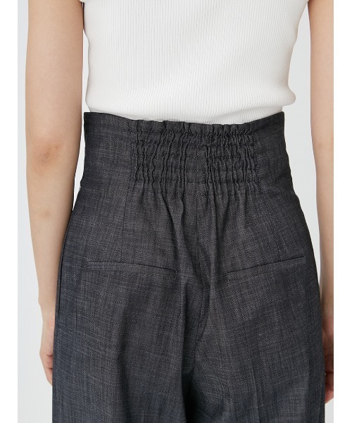 FRAY I.D（フレイアイディー）の「ハイウエストスリータックプリーツパンツ（その他パンツ・レディース・アイボリー/インディゴブルー/ブラック・0/1）」の13枚目の写真