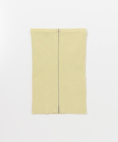 SENSE OF PLACE by URBAN RESEARCH（センスオブプレイスバイアーバンリサーチ）の「ラメジップニットビスチェ（その他トップス・レディース・イエロー/グレー/ブラック・ONE）」の20枚目の写真