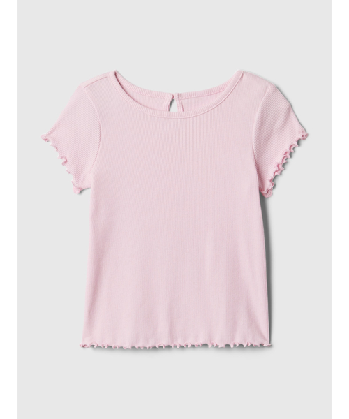 GAP（ギャップ）の「Babygap リブtシャツ（Tシャツ/カットソー・キッズ・ホワイト/ブルー/その他・12-18M/18-24M/2 YRS/3 YRS/4 YRS/5 YRS）」の3枚目の写真