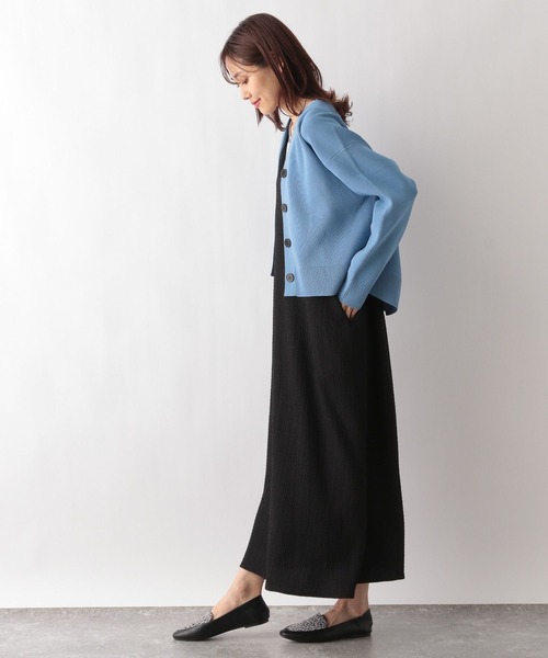 GLOBAL WORK（グローバルワーク）の「2WAYジャガードキャミワンピース/996326（ワンピース・レディース・ブラック/ブラウン/カーキ・FREE）」の6枚目の写真