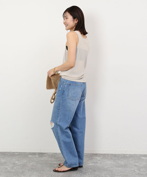 SLOBE IENA(スローブイエナ)の「チュールセットプルオーバー(Tシャツ/カットソー・レディース・ブラウン/グリーン/アイボリー・FREE)」の11枚目の写真