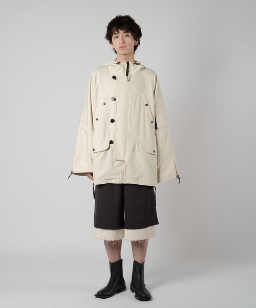 Wizzard(ウィザード)の「Wizzard ウィザード / N-3B JACKET / W24SS-BL030(ミリタリージャケット・メンズ・ブラック/サンドグレー/キナリ・2)」の11枚目の写真