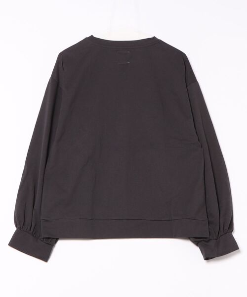 LB/S (エルビーエス)の「【LIVERY/ライブリー】 クマネコまみロンT アニマルシリーズ(Tシャツ/カットソー・レディース・アイボリー/ブラック・FREE)」の7枚目の写真