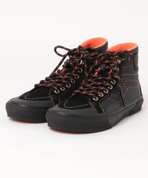 VANS(oY)VANS @Y SKATE SK8-HI REISSUE XP[gXP[gnCCV[ VN000D1EBFM SPITFIRE BLK/FL(Xj[J[)