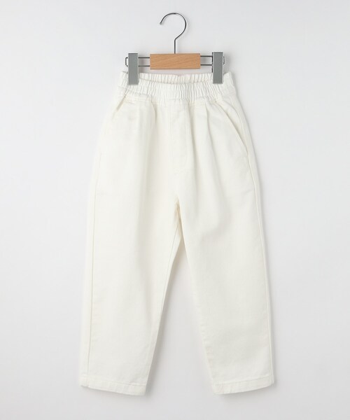 SHOO・LA・RUE(シューラルー)の「◆【110-140cm/リンク】テーパードパンツ(その他パンツ・キッズ・ホワイト/ブルー/ブラック/ネイビー・12/11/14/13)」の1枚目の写真