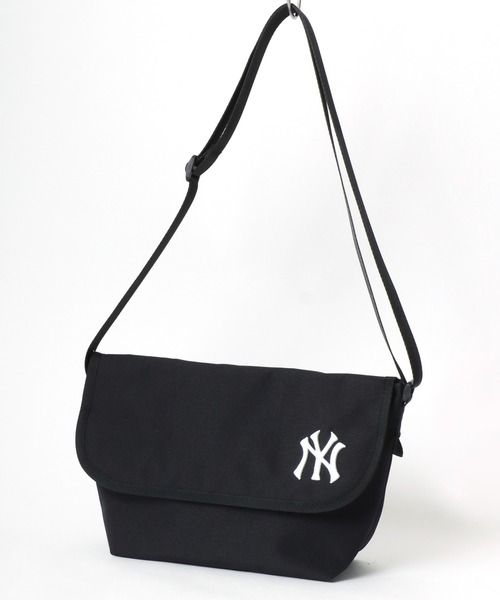 MLB/メジャーリーグベースボール チームロゴ刺繍 メッセンジャーバック