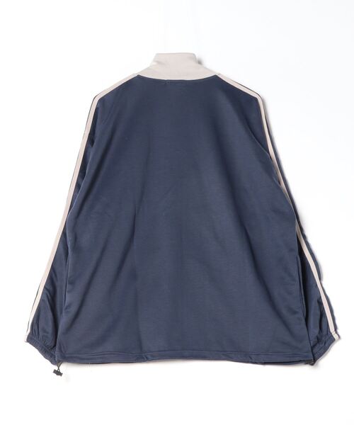 FUNALIVE(ファンアライブ)の「Cardboard switching stand truck jacket / ダンボール切替スタンド トラックジャケット unisex(スウェット・メンズ・ブラック/グレー/ネイビー/オレンジ・M/L/XL)」の5枚目の写真