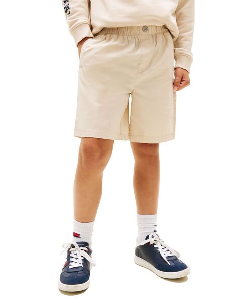 TOMMY HILFIGER（トミーヒルフィガー）の「BOYS レギュラープルオンポプリンショートパンツ（その他パンツ・キッズ・アイボリー/ネイビー/グリーン/ネイビー系/ベージュ・140cm/150cm/160cm/130cm）」の3枚目の写真