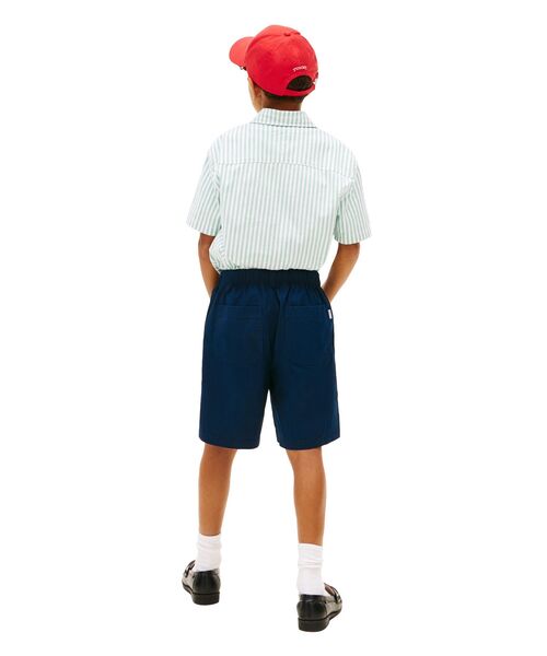 TOMMY HILFIGER（トミーヒルフィガー）の「BOYS レギュラープルオンポプリンショートパンツ（その他パンツ・キッズ・アイボリー/ネイビー/グリーン/ネイビー系/ベージュ・140cm/150cm/160cm/130cm）」の7枚目の写真