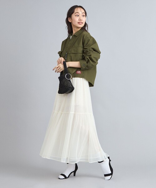 coen（コーエン）の「KhakiJungle別注ファティーグジャケット（ミリタリージャケット・レディース・ベージュ/オリーブ・M/L）」の9枚目の写真