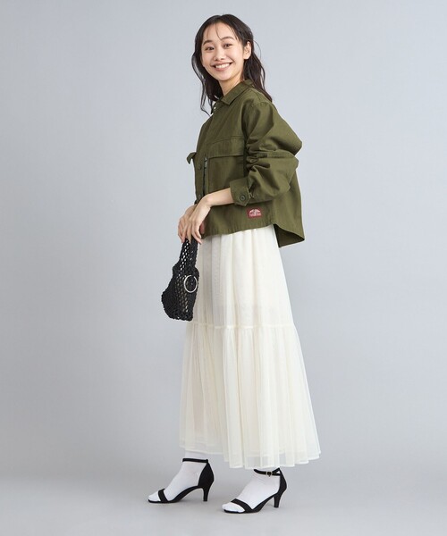 coen（コーエン）の「KhakiJungle別注ファティーグジャケット（ミリタリージャケット・レディース・ベージュ/オリーブ・M/L）」の11枚目の写真