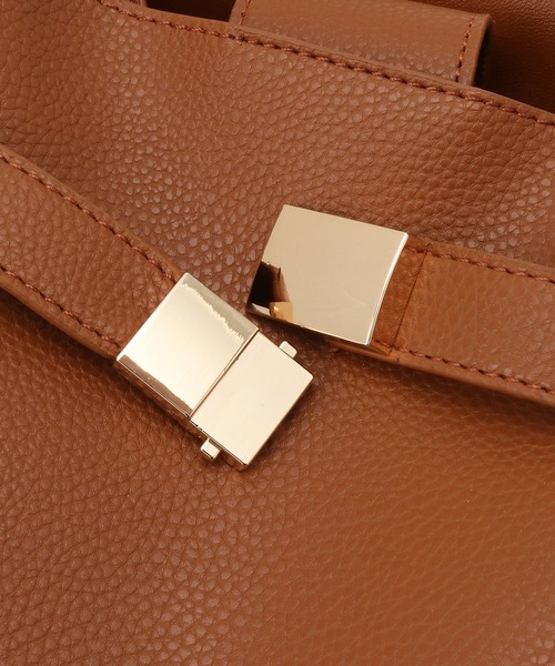 VIS（ビス）の「【A4対応】【軽量】ダブルハンドルトート（トートバッグ・レディース・ブラック/オフホワイト/イエロー系その他3・FREE）」の9枚目の写真