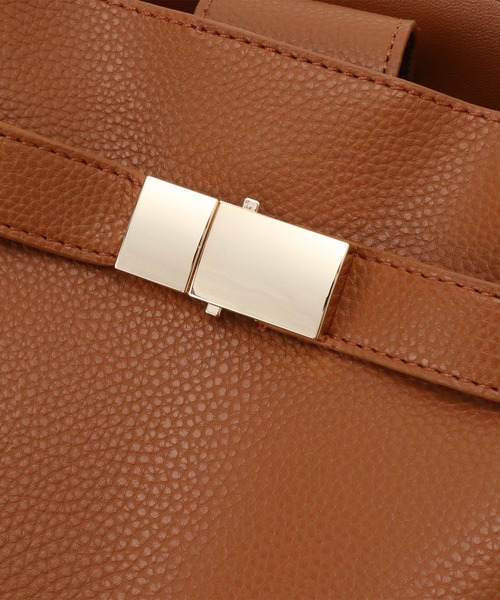 VIS（ビス）の「【A4対応】【軽量】ダブルハンドルトート（トートバッグ・レディース・ブラック/オフホワイト/イエロー系その他3・FREE）」の10枚目の写真