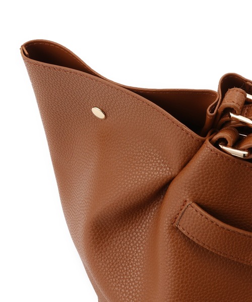 VIS（ビス）の「【A4対応】【軽量】ダブルハンドルトート（トートバッグ・レディース・ブラック/オフホワイト/イエロー系その他3・FREE）」の11枚目の写真