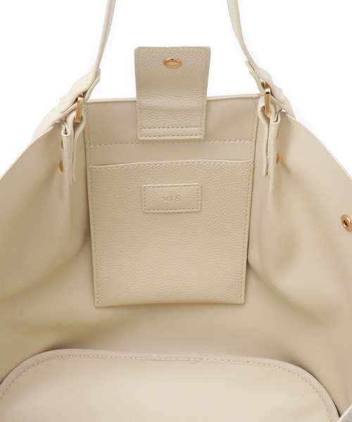 VIS（ビス）の「【A4対応】【軽量】ダブルハンドルトート（トートバッグ・レディース・ブラック/オフホワイト/イエロー系その他3・FREE）」の8枚目の写真