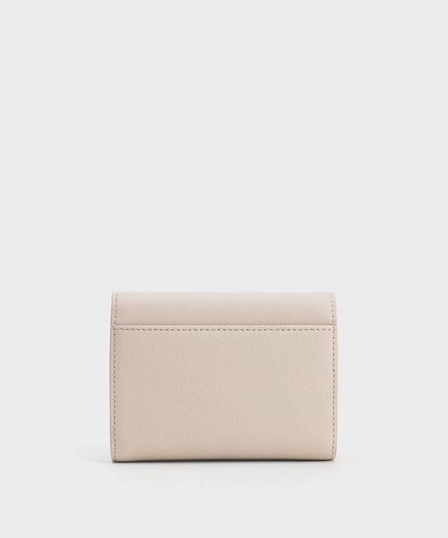 CHARLES & KEITH◆カーブフロント フラップ ウォレット◆送料込 カーブ フロントフラップウォレット（財布）｜CHARLES & KEITH