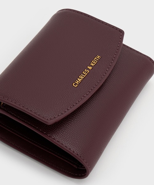 カーブ フロントフラップウォレット（財布）｜CHARLES & KEITH