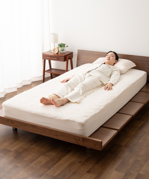 もちふわ触感【至福の睡眠】ワンタッチシーツ兼キルトボックスシーツ/シングル（寝具）｜EMOOR（エムール）