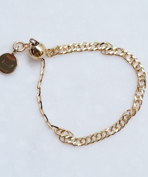 sowi（ソーイ）の「K10　シンプルチェーンコレクション　リング　8・9・10（リング・レディース・ゴールド/ゴールド系その他2/ゴールド系その他3・ﾌﾘ-）」の10枚目の写真