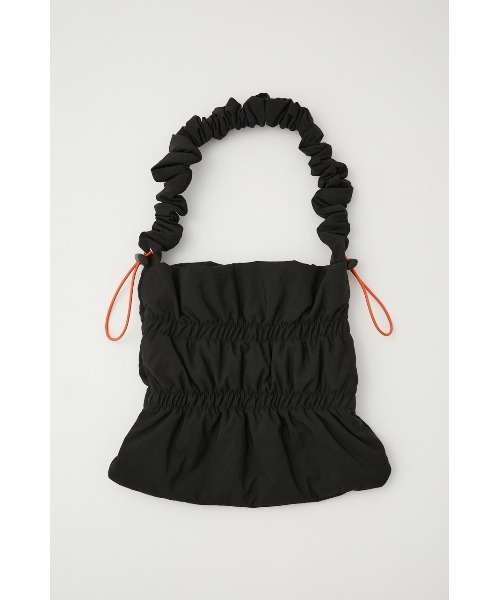 RODEO CROWNS WIDE BOWL(ロデオクラウンズワイドボウル)の「ギャザーハンドバッグ(ハンドバッグ・レディース・ブラック/グレー/レッド・FREE)」の2枚目の写真