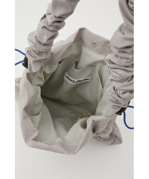 RODEO CROWNS WIDE BOWL(ロデオクラウンズワイドボウル)の「ギャザーハンドバッグ(ハンドバッグ・レディース・ブラック/グレー/レッド・FREE)」の5枚目の写真