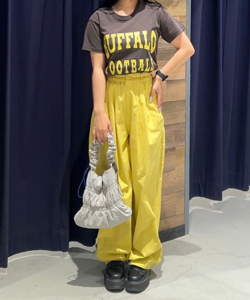 RODEO CROWNS WIDE BOWL(ロデオクラウンズワイドボウル)の「ギャザーハンドバッグ(ハンドバッグ・レディース・ブラック/グレー/レッド・FREE)」の13枚目の写真