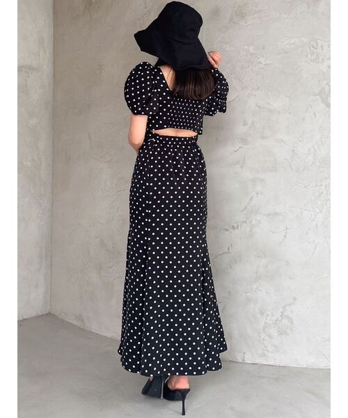 【セール】バブルスリーブマーメイドワンピース（ワンピース）｜RESEXXY（リゼクシー）