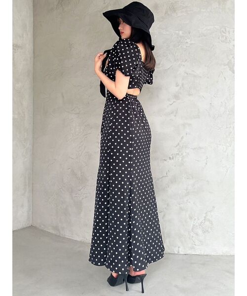 【セール】バブルスリーブマーメイドワンピース（ワンピース）｜RESEXXY（リゼクシー）