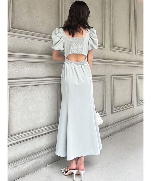 【セール】バブルスリーブマーメイドワンピース（ワンピース）｜RESEXXY（リゼクシー）