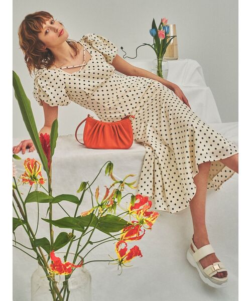 【セール】バブルスリーブマーメイドワンピース（ワンピース）｜RESEXXY（リゼクシー）