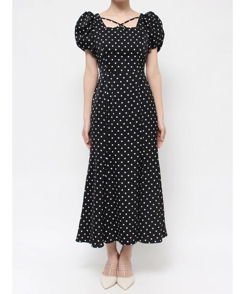 【セール】バブルスリーブマーメイドワンピース（ワンピース）｜RESEXXY（リゼクシー）