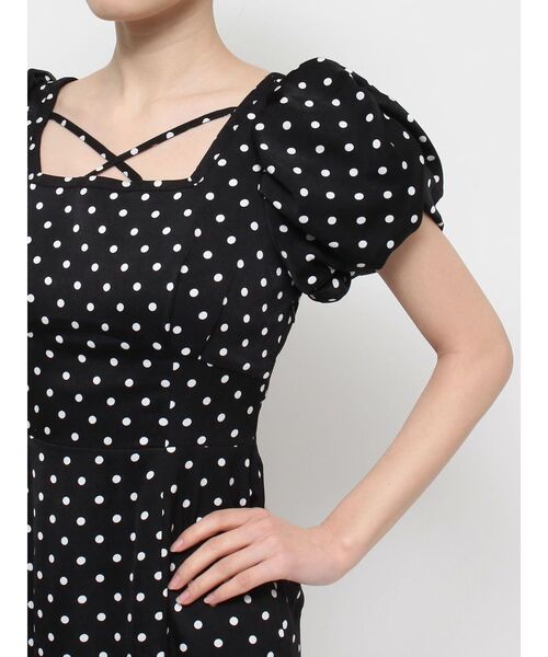 【セール】バブルスリーブマーメイドワンピース（ワンピース）｜RESEXXY（リゼクシー）