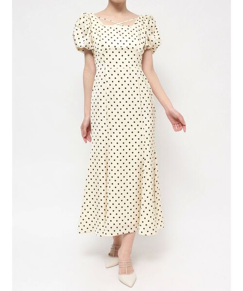 【セール】バブルスリーブマーメイドワンピース（ワンピース）｜RESEXXY（リゼクシー）