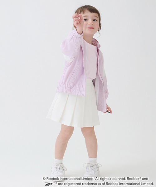 petit main(プティマイン)の「【Reebok】切替ナイロンジャケット(ナイロンジャケット・キッズ・ネイビー/ライトピンク/ライトブルー・90cm/100cm/110cm/120cm/130cm/140cm)」の17枚目の写真