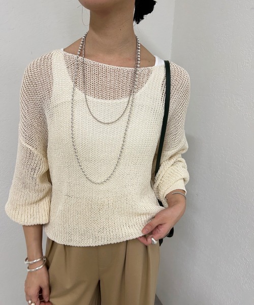 SHENERY（シーナリー）の「リブタンクトップ（タンクトップ・レディース・ブラック/オフホワイト/グレー/ピンク/モカ/ネイビー・FREE）」の22枚目の写真