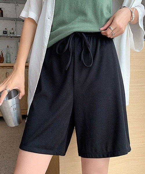gossip!ロサンゼルス(ゴシップロサンゼルス)の「YUGA ルーズ ショートパンツ(その他パンツ・レディース・ブラック/グリーン/ブルー・FREE)」の1枚目の写真