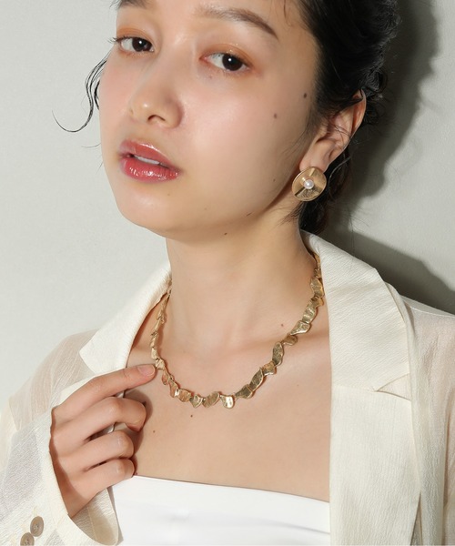 voov（ブーブ）の「ミックス ニュアンスモチーフ ネックレス（ネックレス・レディース・ゴールド/シルバー・フリー）」の12枚目の写真